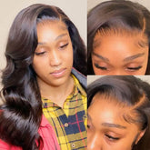 4*4 HD Invisible Lace Loose Wave Closure Wig